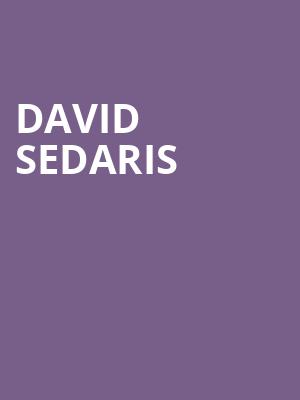 David Sedaris, Plaza Theatre, El Paso