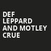 Def Leppard and Motley Crue, Sun Bowl Stadium, El Paso