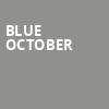 Blue October, Abraham Chavez Theatre, El Paso